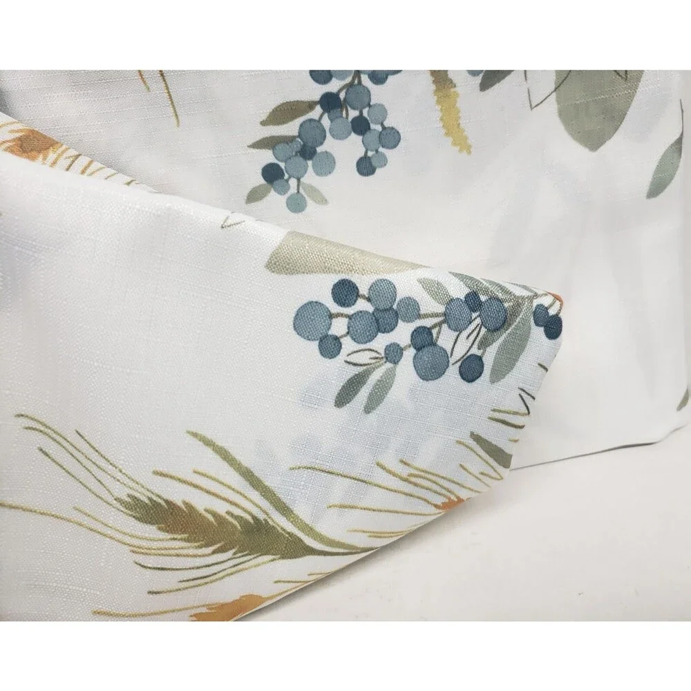 Printed Linen Tablecloth, 60 x 104